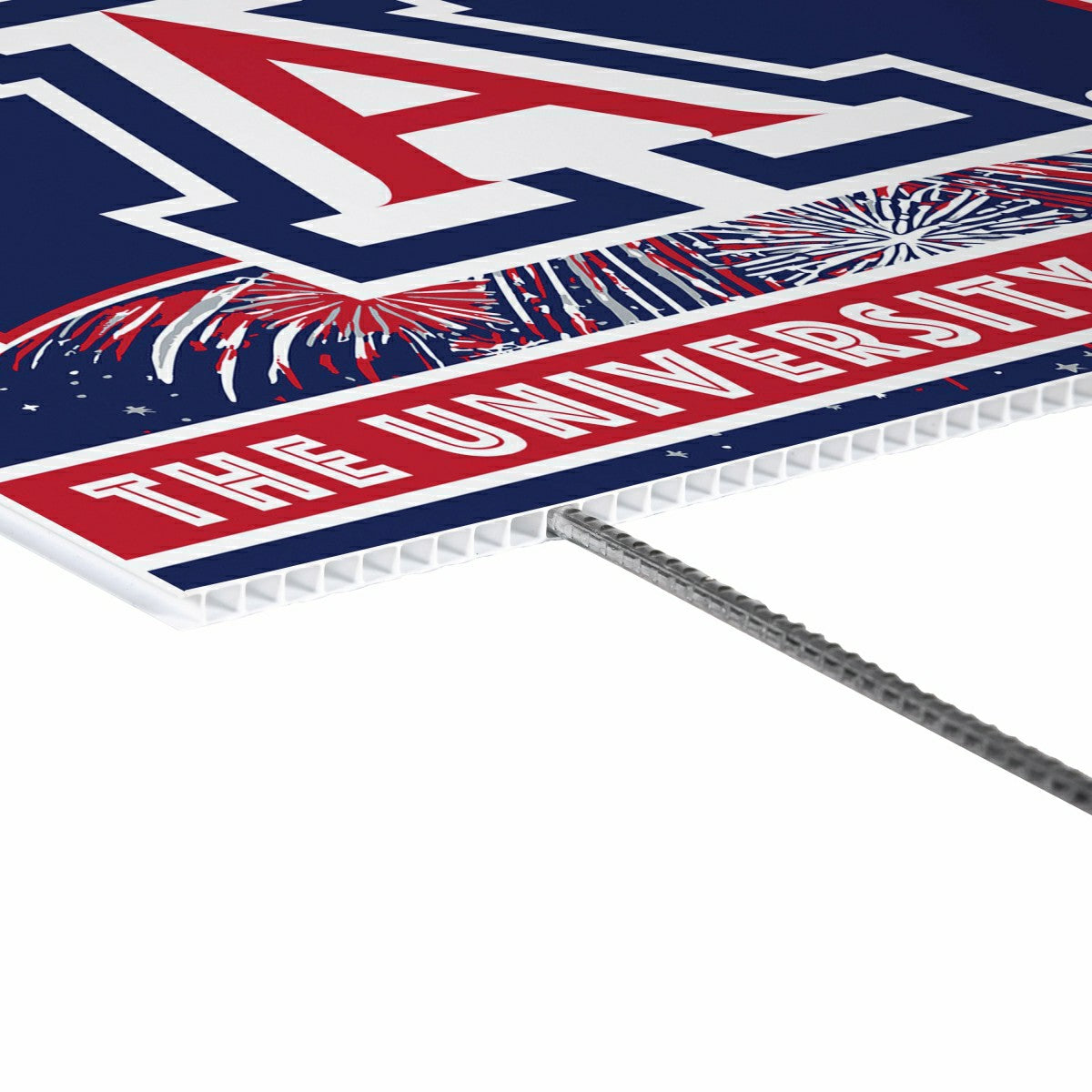 University of Arizona Yard Sign, Patriotic - Collegiate Home