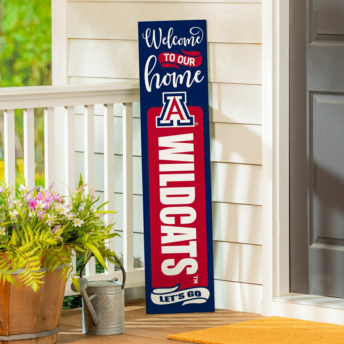 University of Arizona 47" Double Sided Leaner, Halloween - Collegiate Home