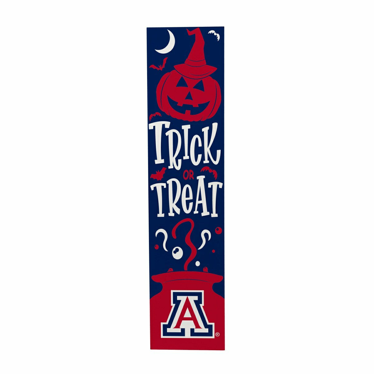 University of Arizona 47" Double Sided Leaner, Halloween - Collegiate Home
