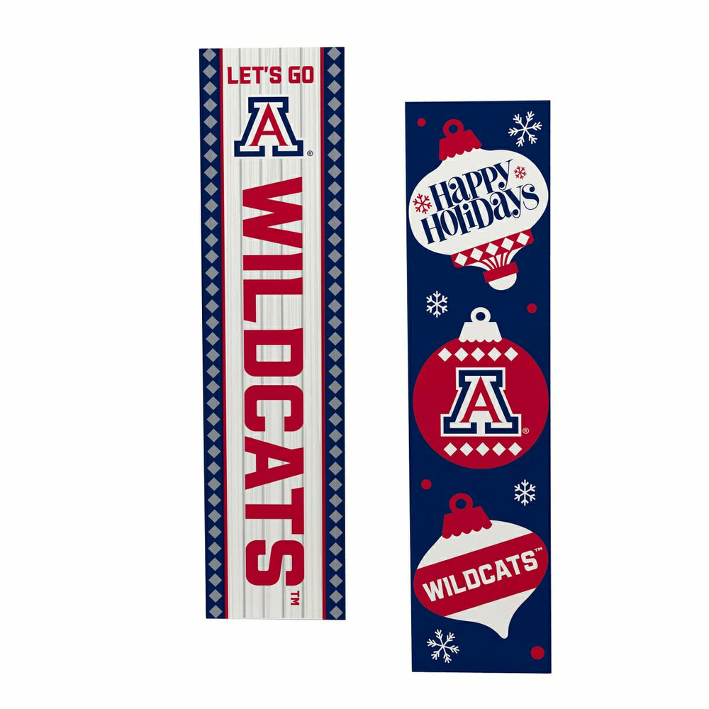 University of Arizona 47" Double Sided Leaner, Christmas - Collegiate Home