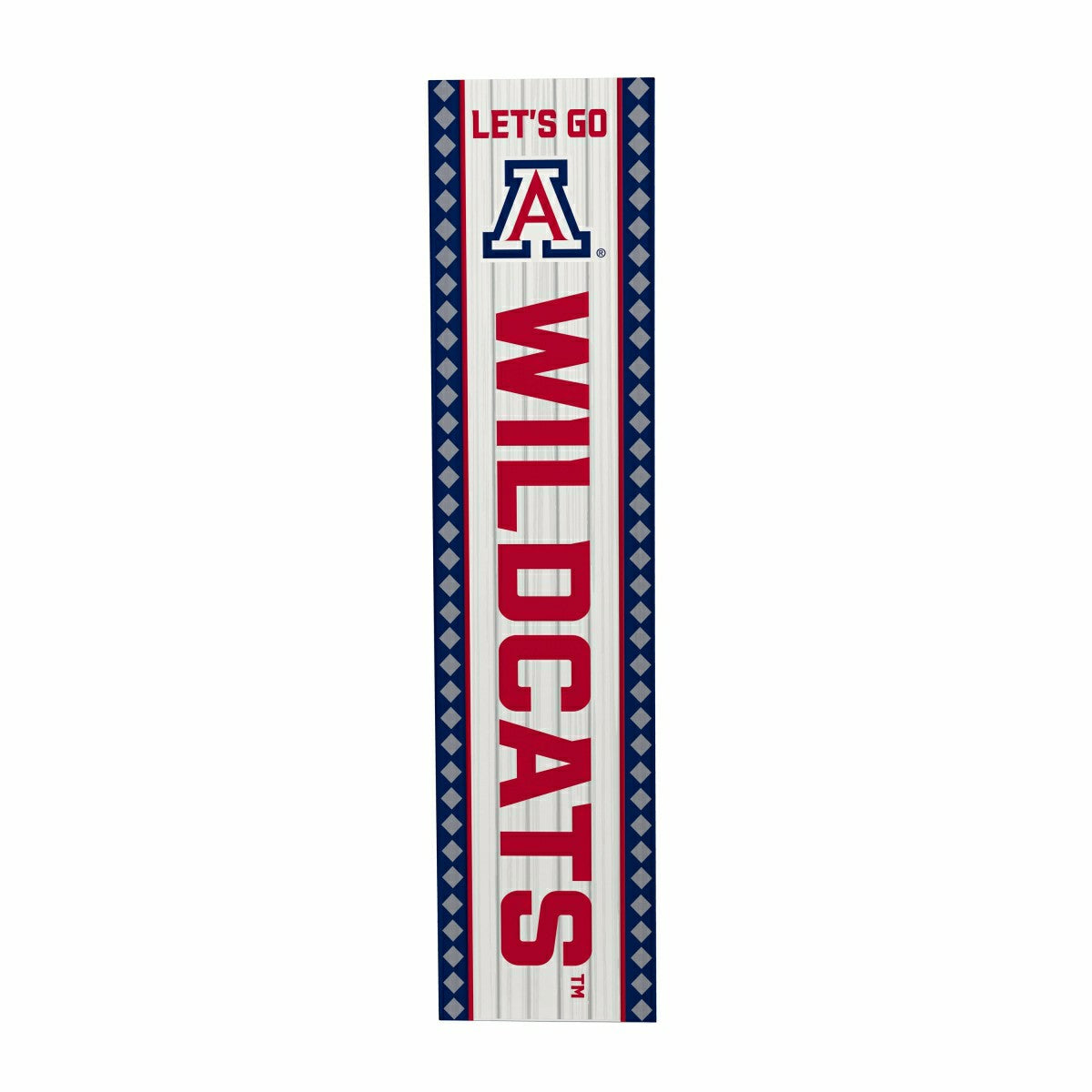 University of Arizona 47" Double Sided Leaner, Christmas - Collegiate Home