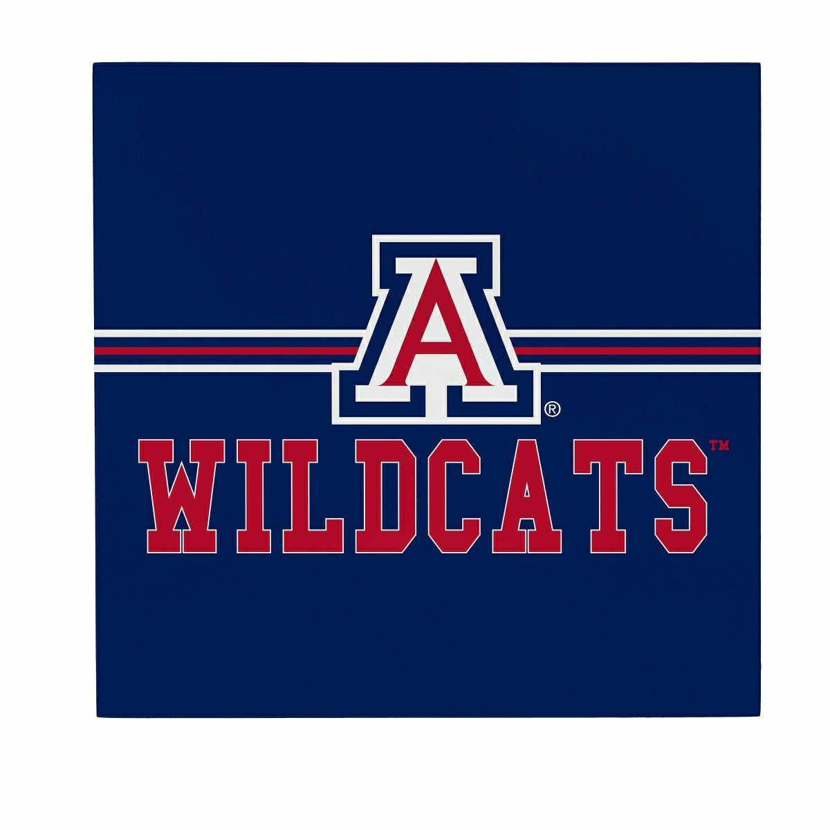 University of Arizona Wood Wall Sign, 12x12 - Collegiate Home