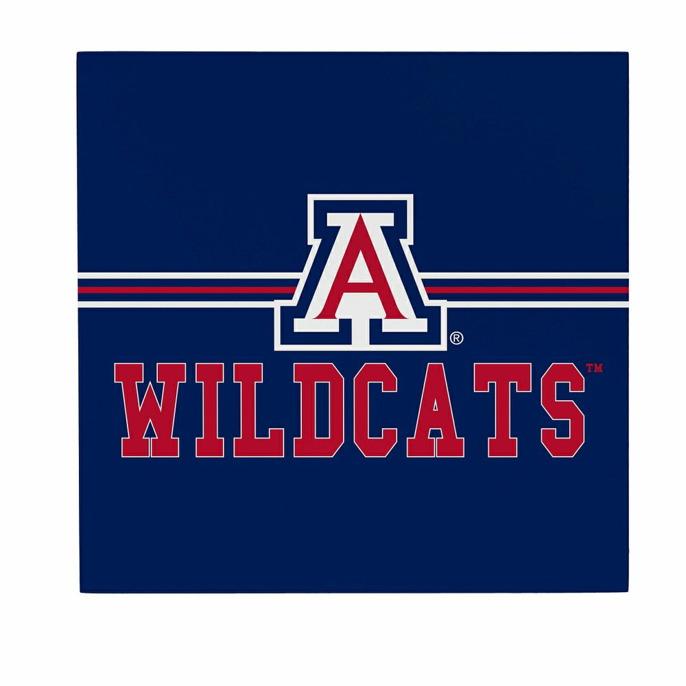 University of Arizona Wood Wall Sign, 12x12 - Collegiate Home