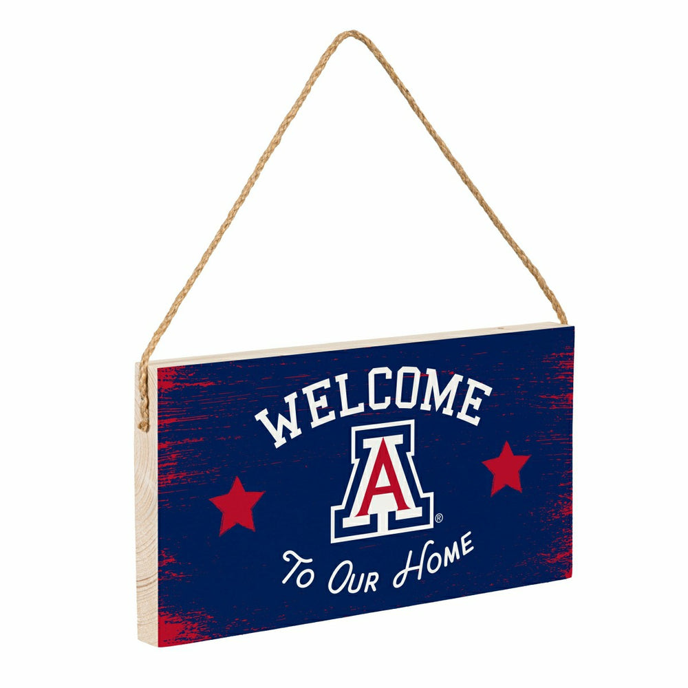University of Arizona Wood Wall Sign, 6x11 - Collegiate Home