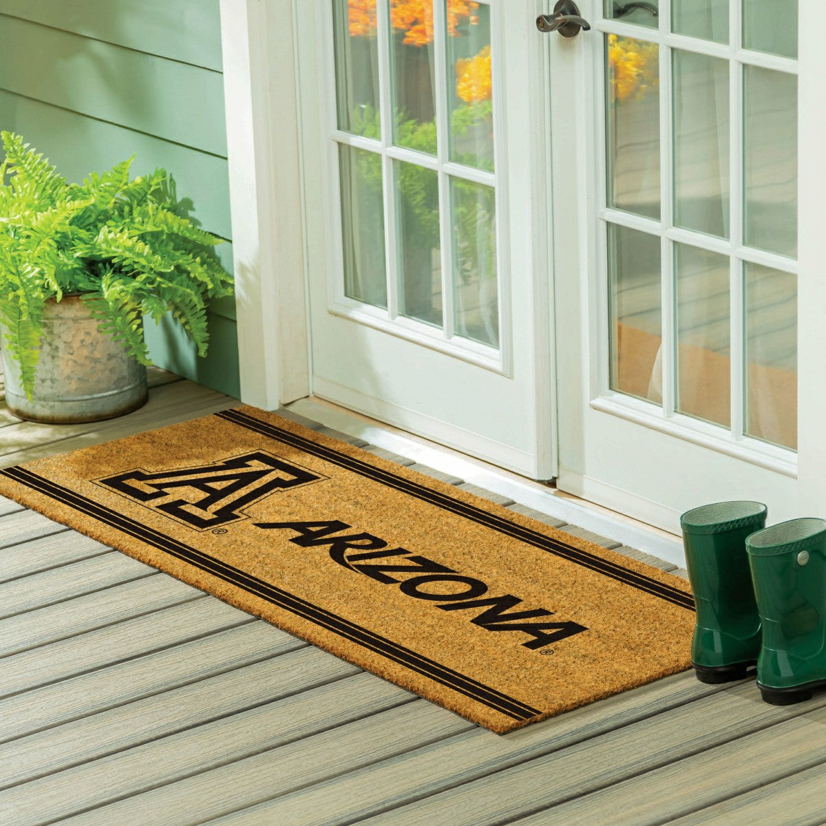 University of Arizona Extra Large One Color Coir Mat, 60"x24" - Collegiate