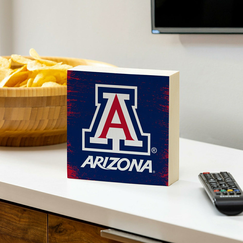 University of Arizona Plock, Down Home Fans, 6x6 - Collegiate Home