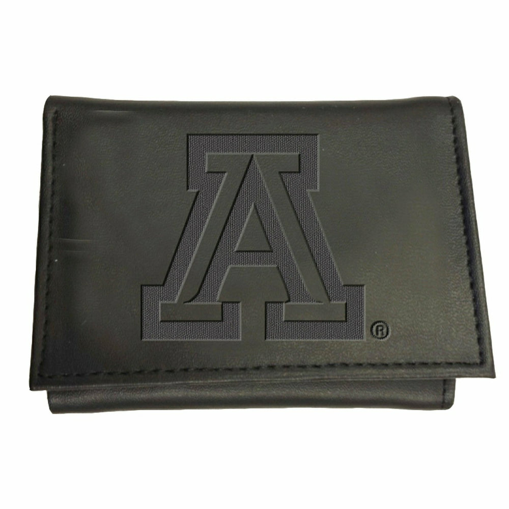 University of Arizona, Tri-Fold Wallet, Black - Collegiate Home