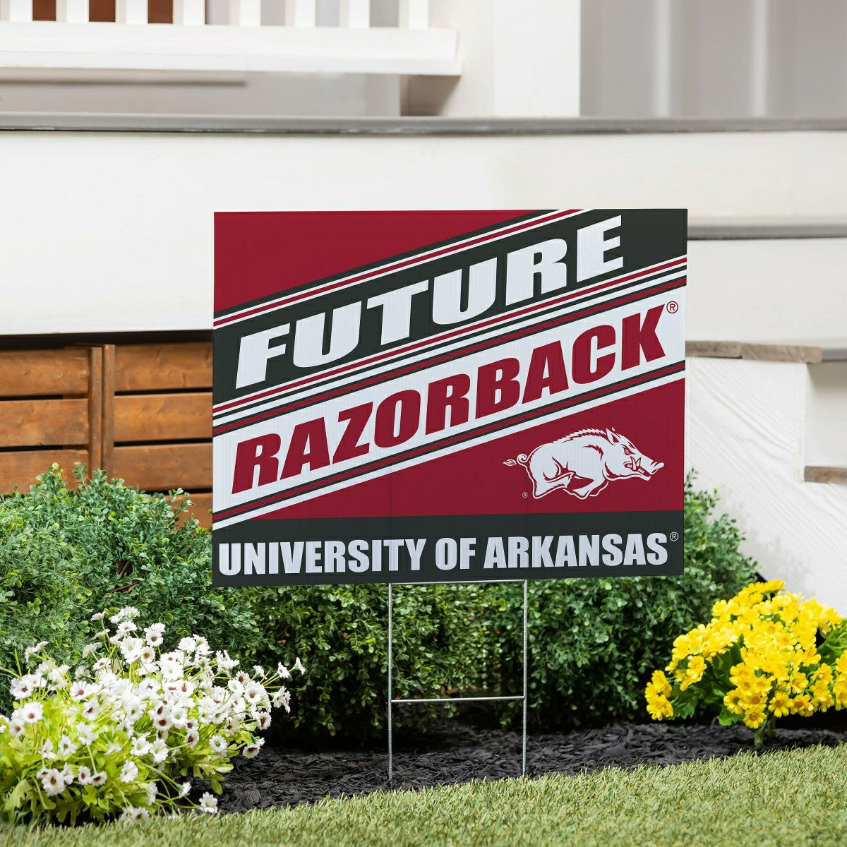 University of Arkansas Coroplast Yard Sign, Future Student - Collegiate Home