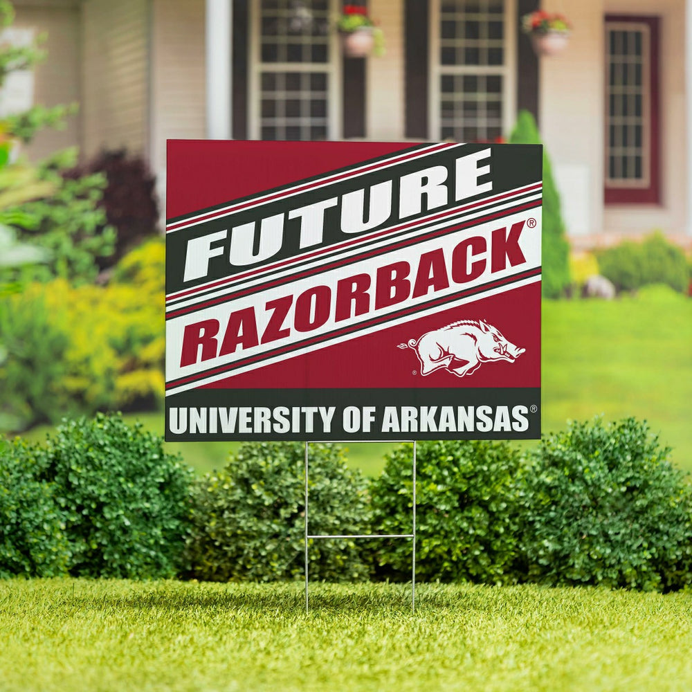 University of Arkansas Coroplast Yard Sign, Future Student - Collegiate Home