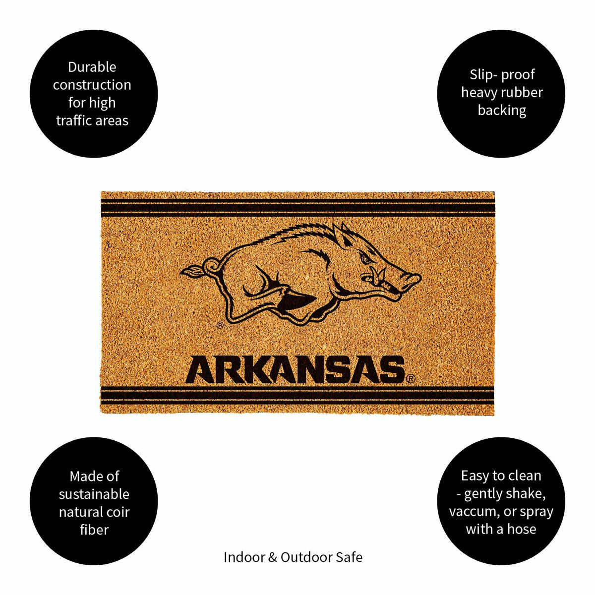 University of Arkansas, Coir Mat 1C - Collegiate