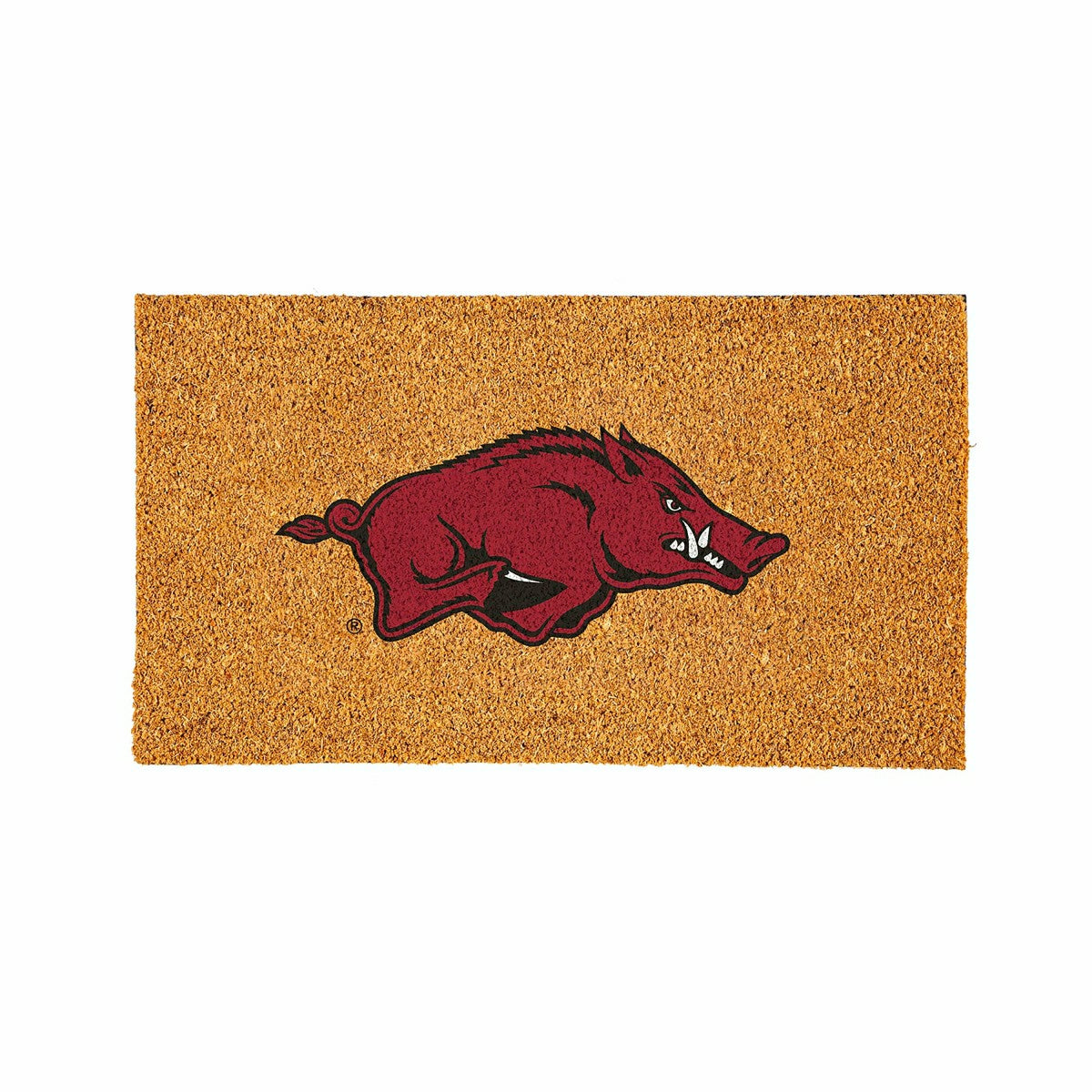 Coir Mat, 16"x28", University of Arkansas - Collegiate