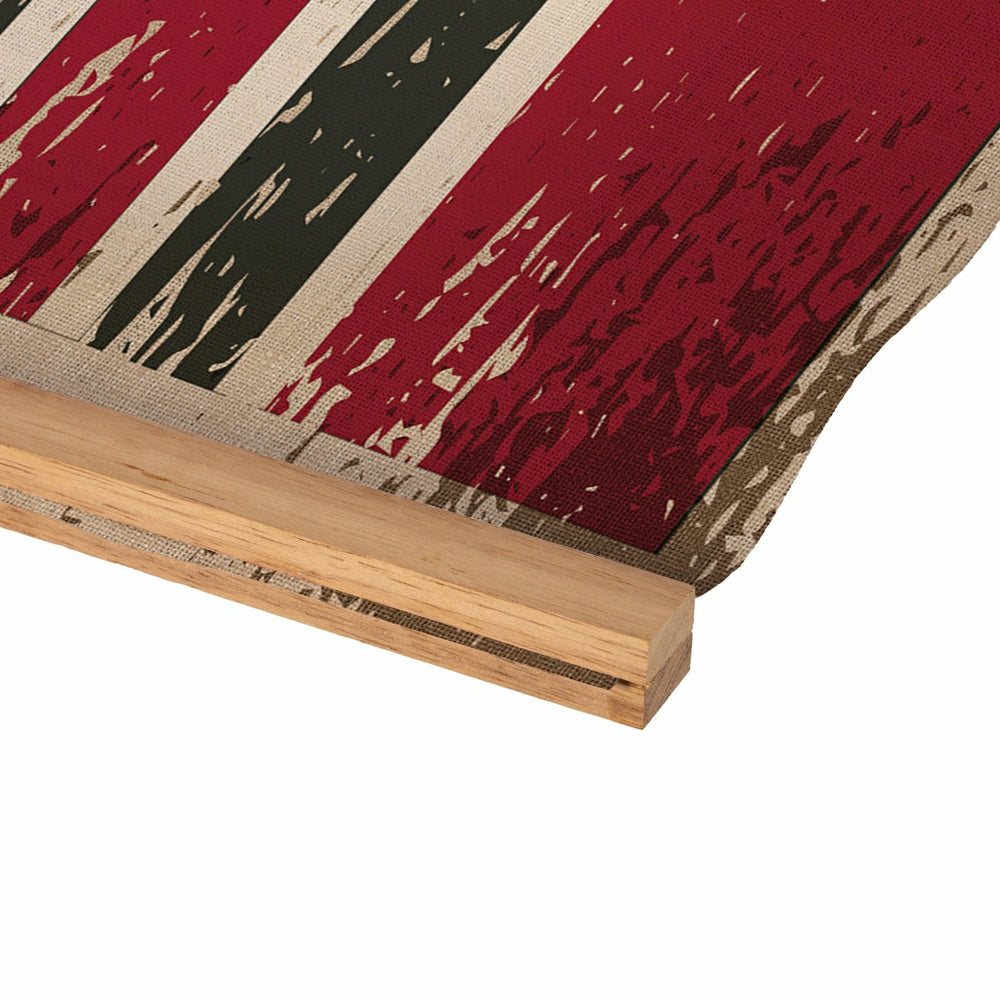 University of Arkansas, Canvas Wall Tapestry, Medium, 36x24 - Collegiate Home