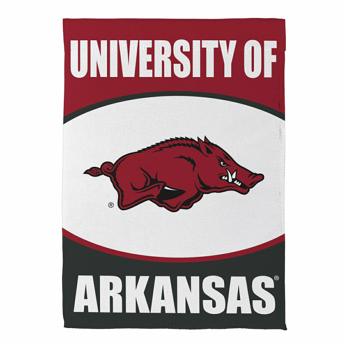 University of Arkansas Suede House Flag - Collegiate Home