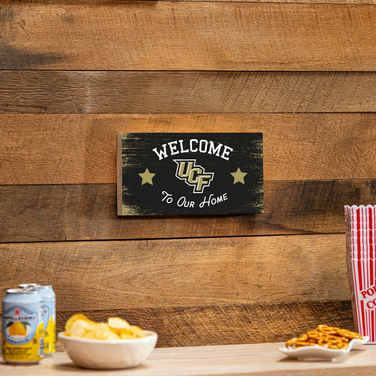 University of Central Florida Wood Wall Sign, 6x11 - Collegiate Home