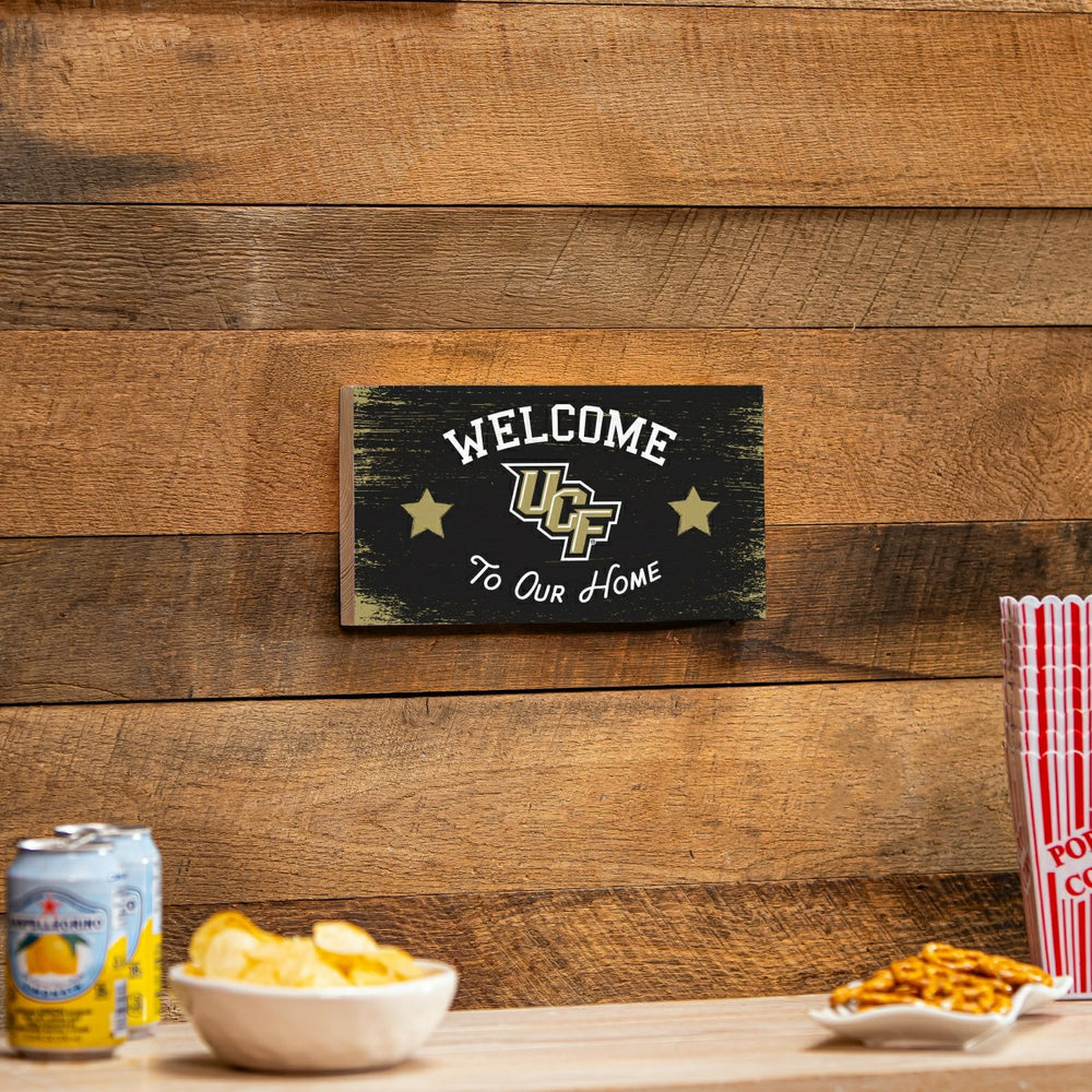 University of Central Florida Wood Wall Sign, 6x11 - Collegiate Home