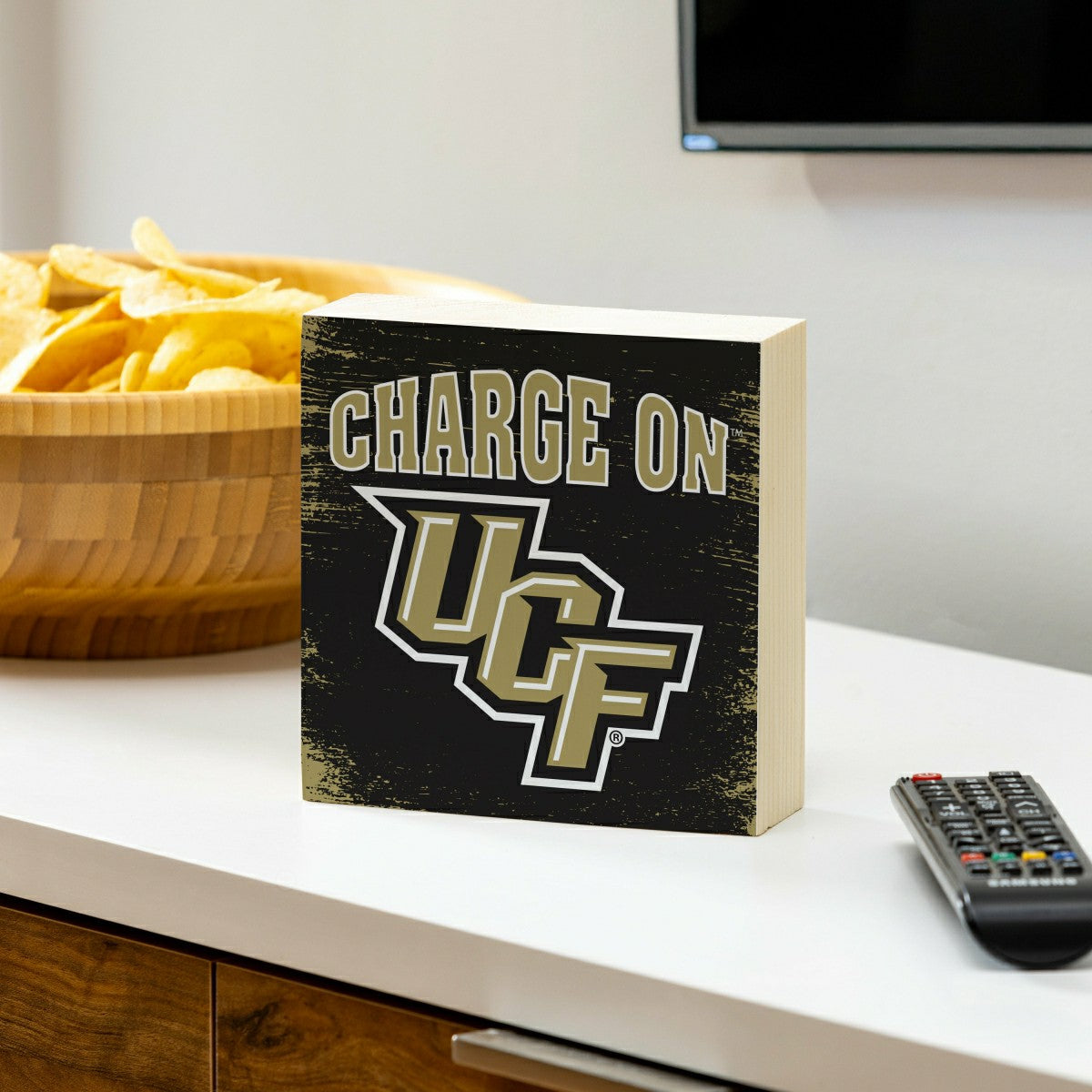 University of Central Florida Plock, Down Home Fans, 6x6 - Collegiate Home