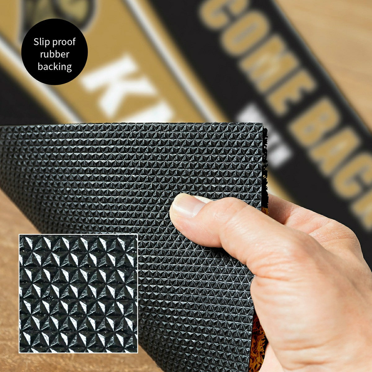 28" x 16" PVC Trapper Mat, Come Back with Tickets, University of Centr - Collegiate