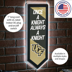 LED Wall Decor, Pennant, University of Central Florida - Collegiate Home