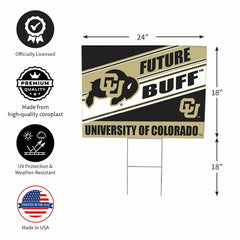 University of Colorado Coroplast Yard Sign, Future Student - Collegiate Home
