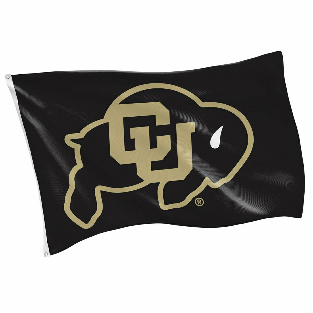 University of Colorado Single Sided Flag w/ 2 Grommets, 3'x5' - Collegiate Home