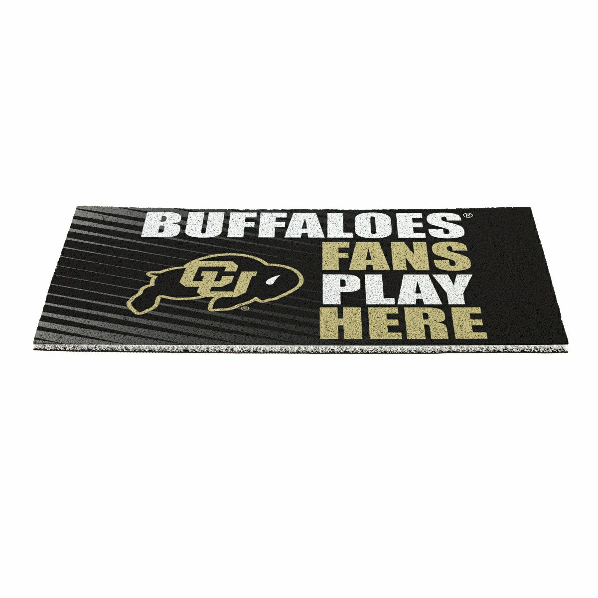 University of Colorado Fan Mat, 28"x16" - Collegiate