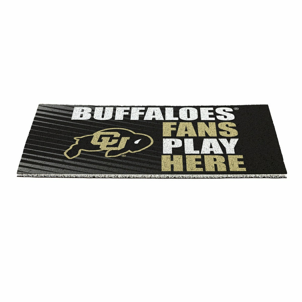 University of Colorado Fan Mat, 28"x16" - Collegiate