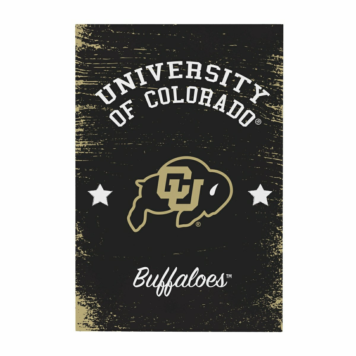 University of Colorado Wood Wall Sign, 16x24 - Collegiate Home
