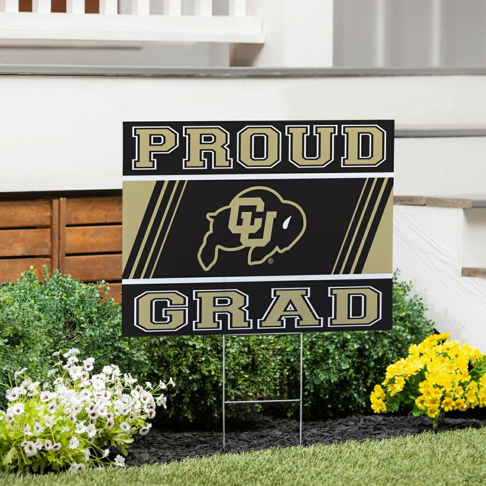 University of Colorado Coroplast Yard Sign Graduate - Collegiate Home