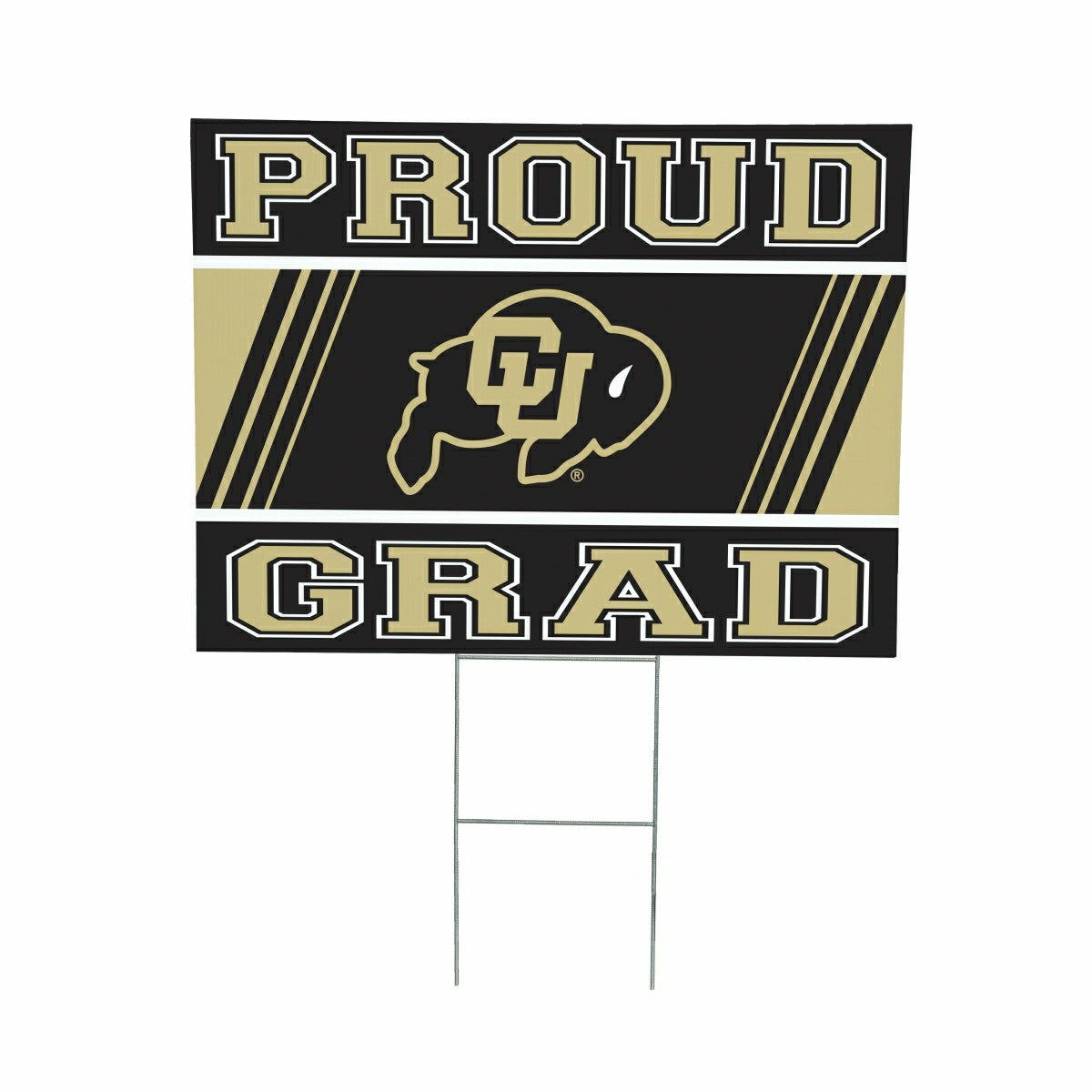 University of Colorado Coroplast Yard Sign Graduate - Collegiate Home