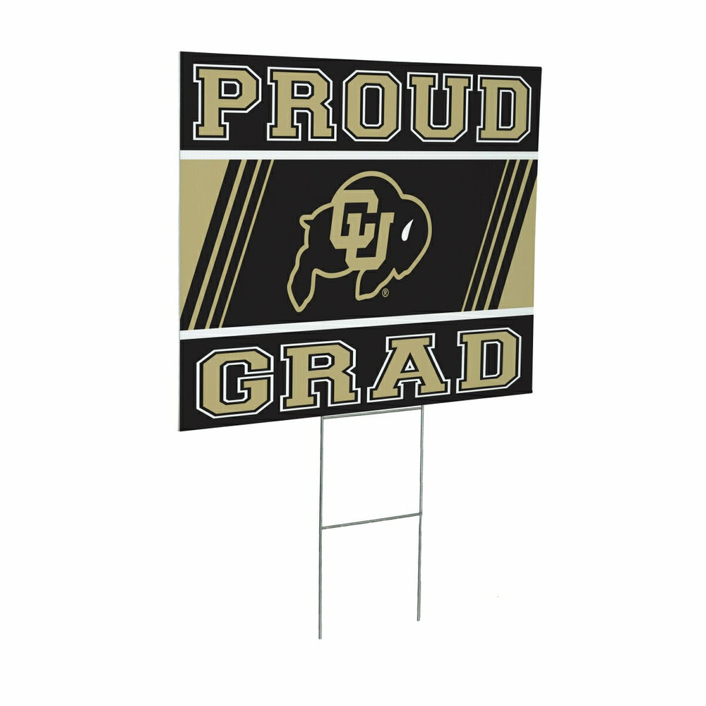 University of Colorado Coroplast Yard Sign Graduate - Collegiate Home
