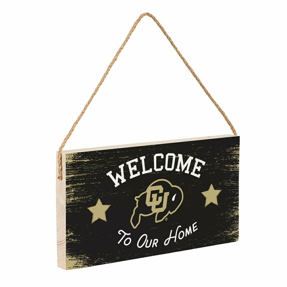 University of Colorado Wood Wall Sign, 6x11 - Collegiate Home