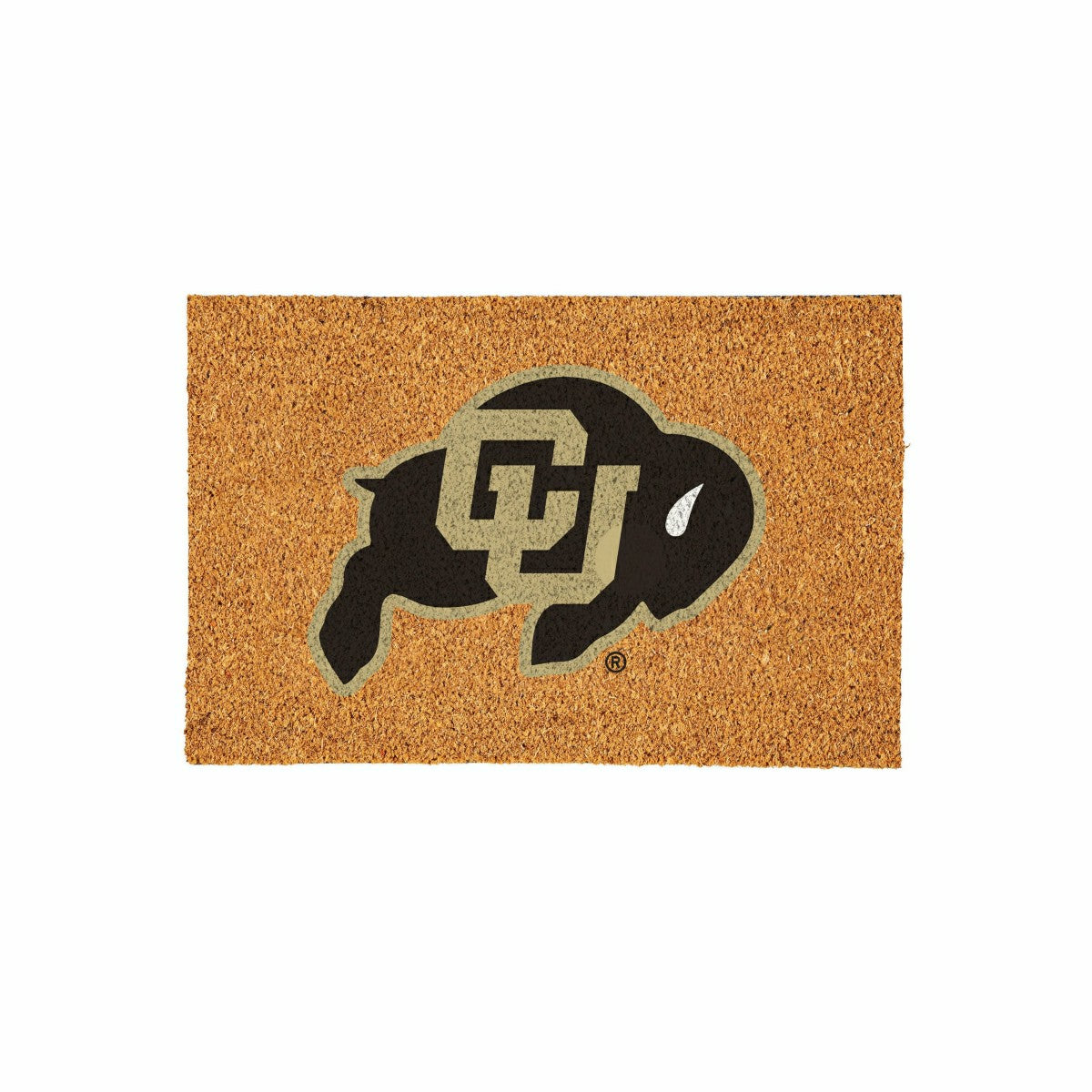 University of Colorado Large Full Color Coir Mat, 36"x24" - Collegiate