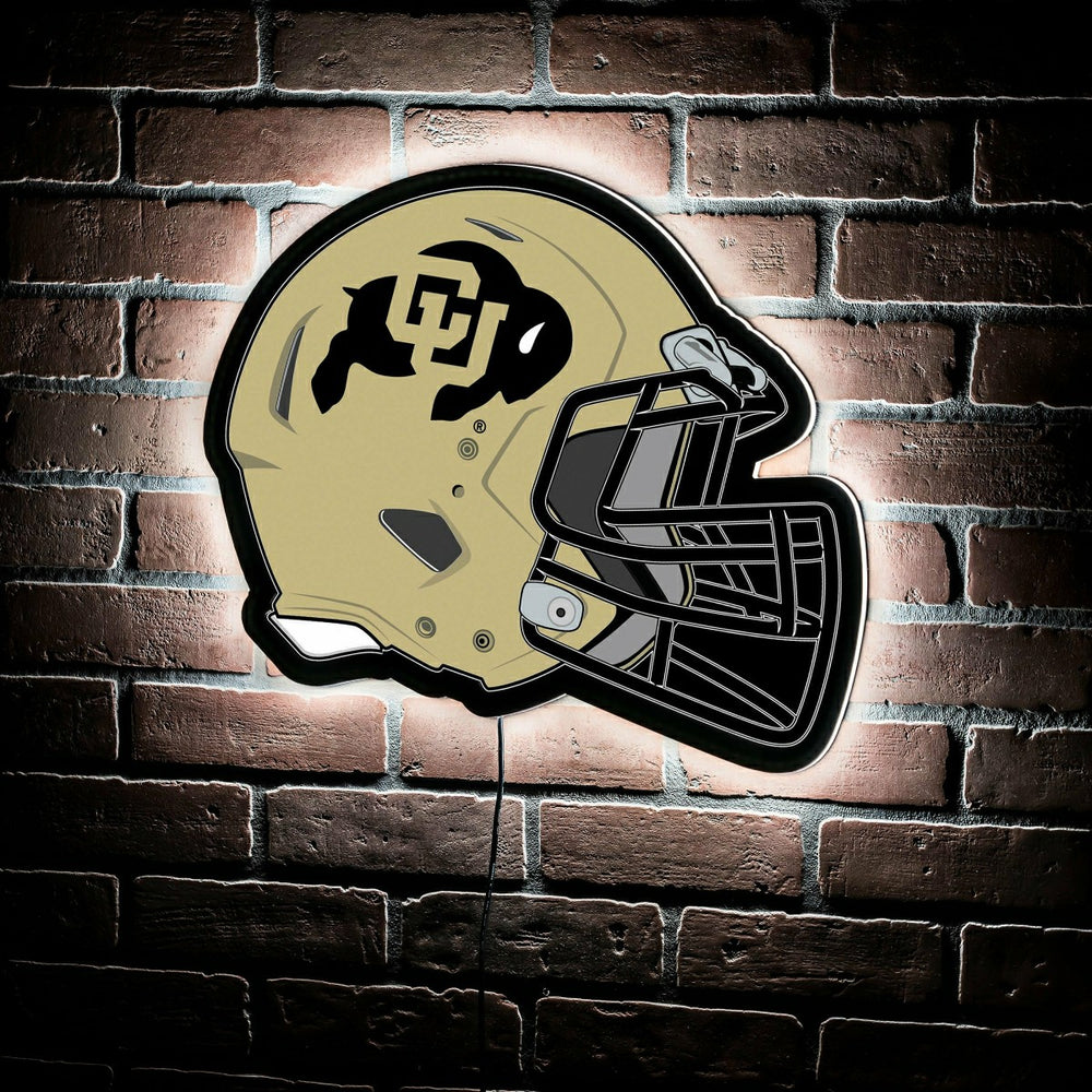 LED Wall Decor, Helmet, University of Colorado - Collegiate Home