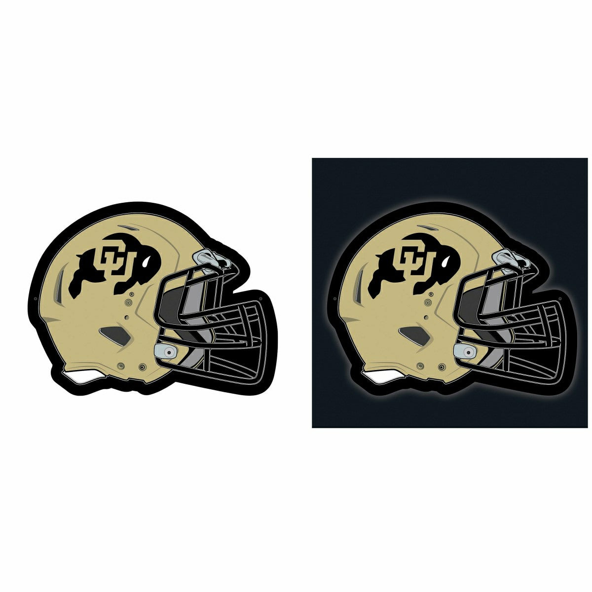 LED Wall Decor, Helmet, University of Colorado - Collegiate Home