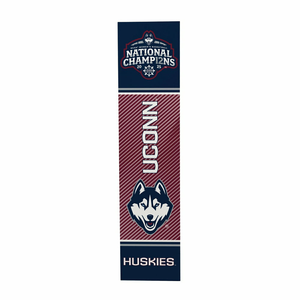 University of Connecticut, Womens NCAA Basketball Champions Porch Leaner, 47" - Collegiate Home