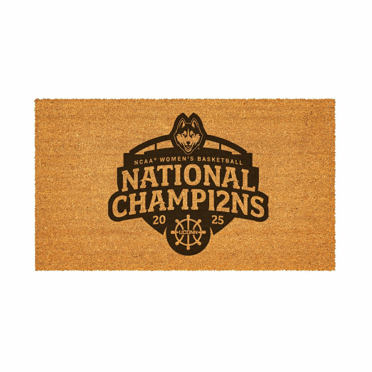University of Connecticut, Womens NCAA Basketball Champions Coir Mat,  - Collegiate