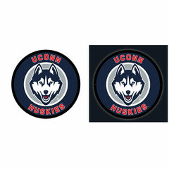 University of Connecticut College Large Round Edgelite LED Decor - Collegiate Home