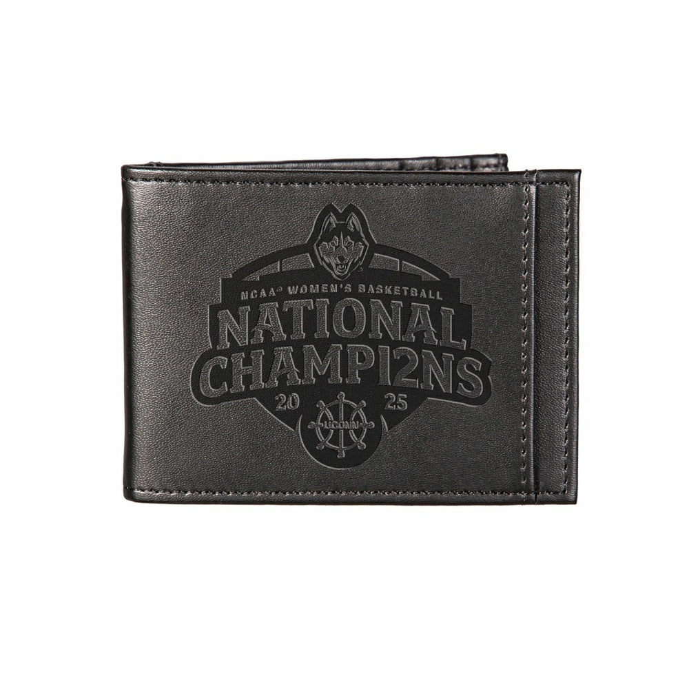University of Auburn, Mens NCAA Basketball Champions Wristlet Wallet, Black - Collegiate Home