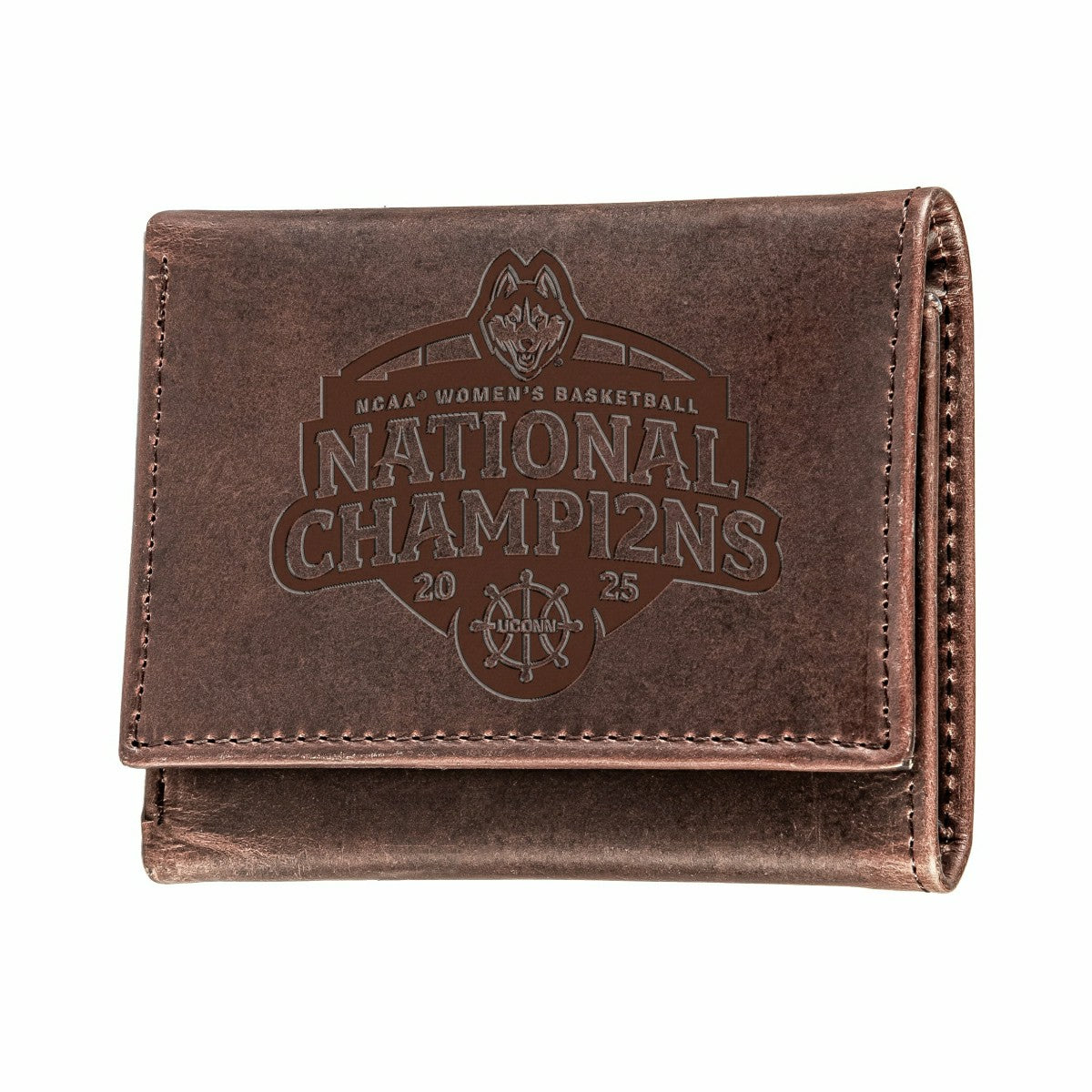 University of Connecticut, Womens NCAA Basketball Champions Wallet, Tr - Collegiate Home