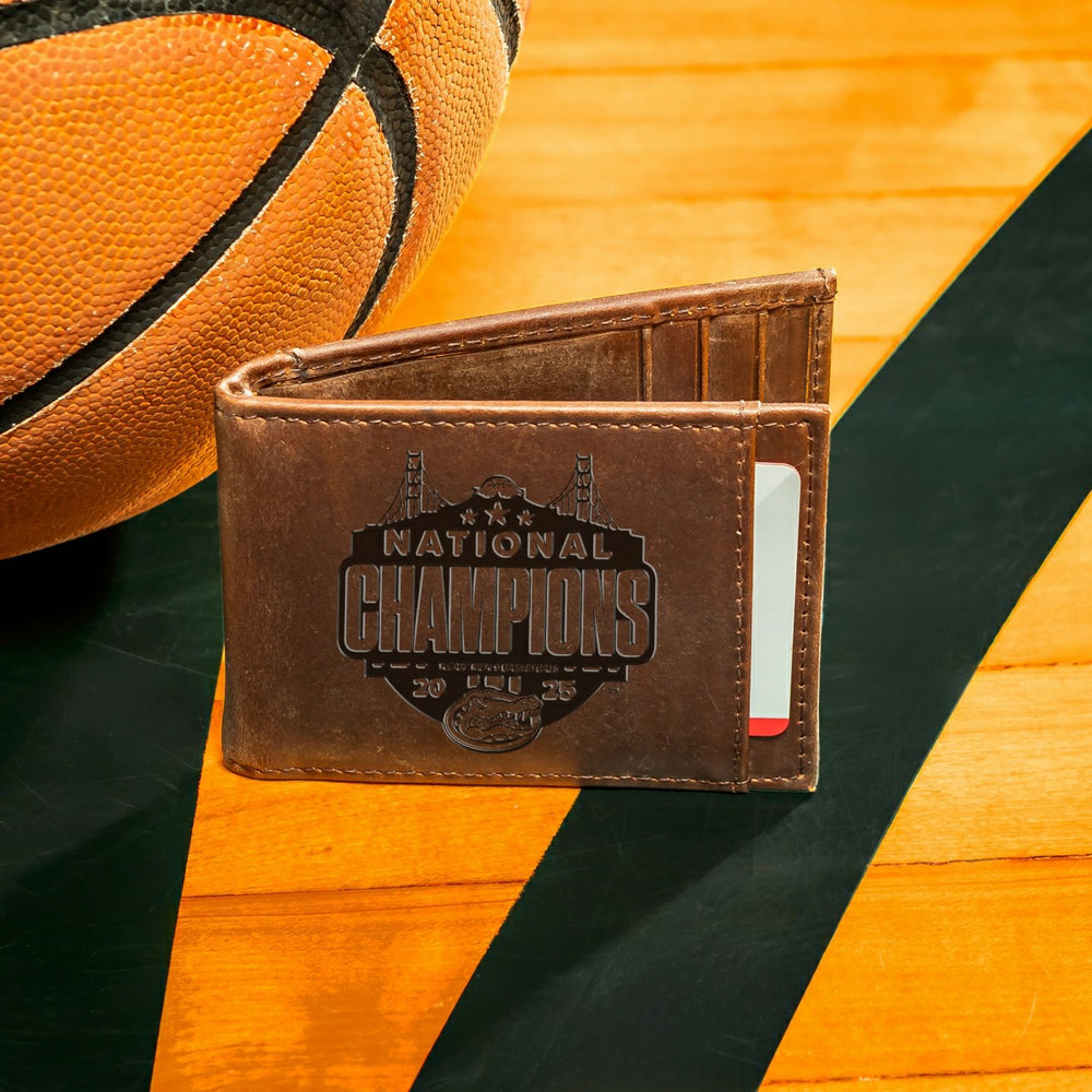 University of Florida, Mens NCAA Basketball Champions Front Pocket Wal - Collegiate Home