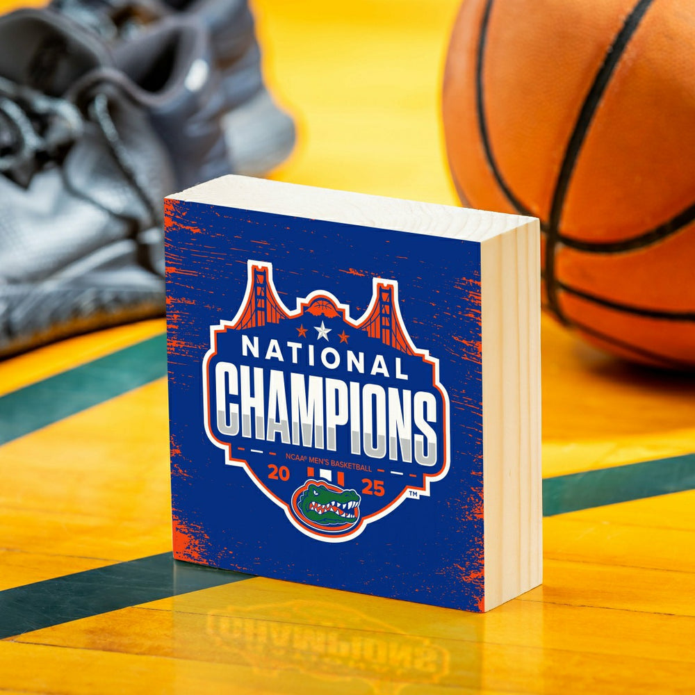 University of Florida, Mens NCAA Basketball Champions Plock, Down Home Fans, 6x6 - Collegiate