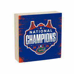 University of Florida, Mens NCAA Basketball Champions Plock, Down Home Fans, 6x6 - Collegiate
