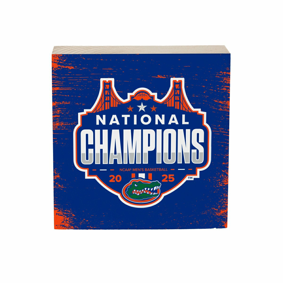 University of Florida, Mens NCAA Basketball Champions Plock, Down Home Fans, 6x6 - Collegiate