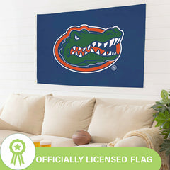 University of Florida Single Sided Flag w/ 2 Grommets, 3'x5' - Collegiate Home