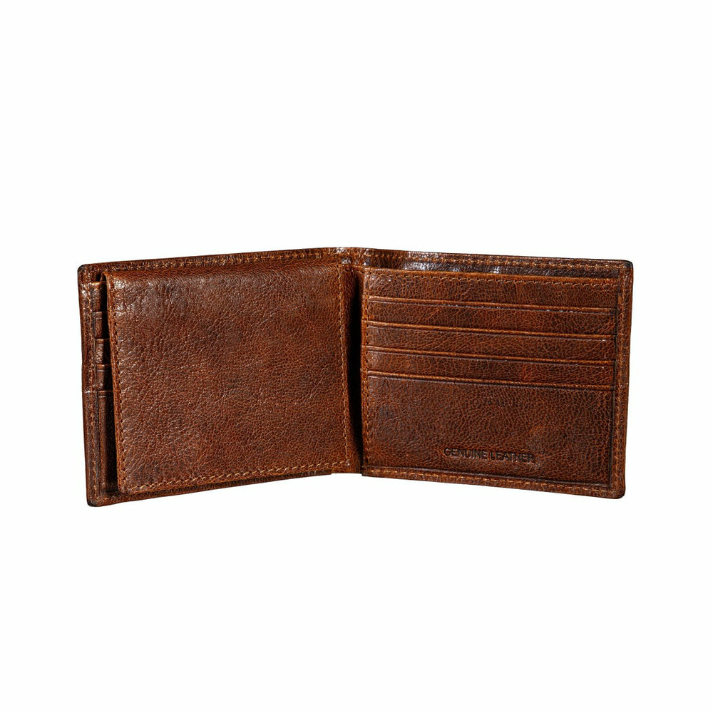 University of Florida, Embossed 100% Genuine Tumbled Leather Passcase  - Collegiate Home