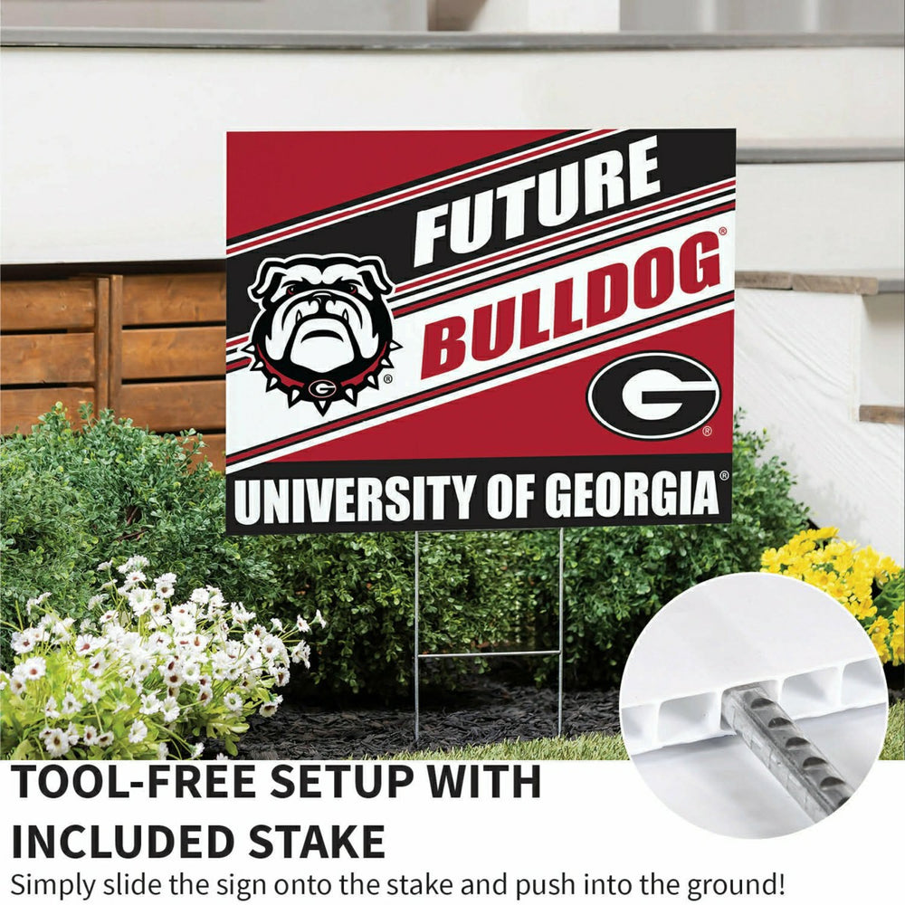University of Georgia Coroplast Yard Sign, Future Student - Collegiate Home
