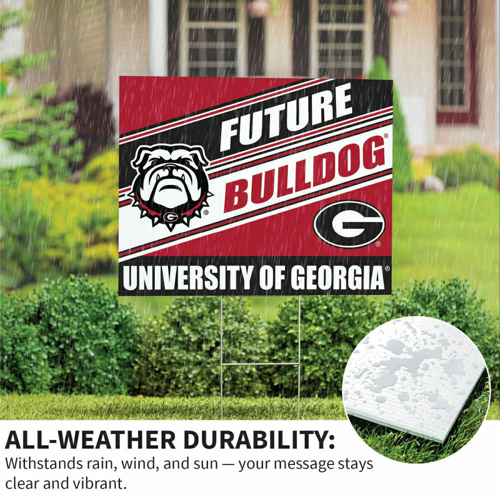 University of Georgia Coroplast Yard Sign, Future Student - Collegiate Home