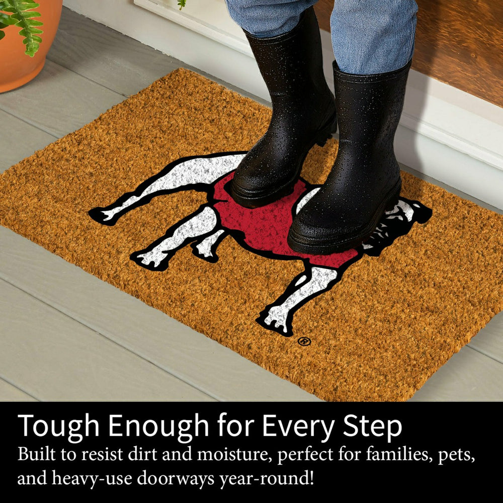 Coir Mat, 16"x28", University of Georgia, Alternate Bulldog Logo - Collegiate