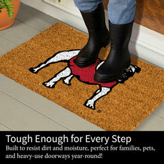 Coir Mat, 16"x28", University of Georgia, Alternate Bulldog Logo - Collegiate