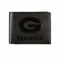 University of Georgia, Bi-Fold Wallet, Black - Collegiate Home